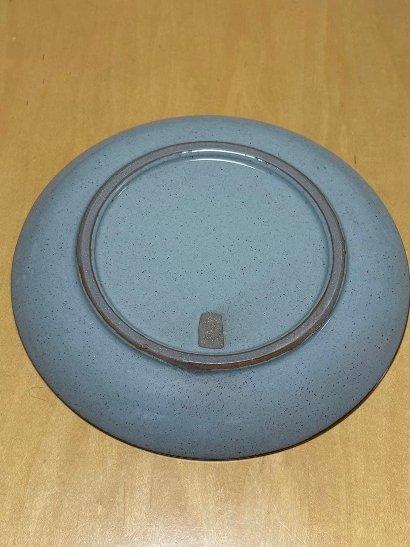 【希少】八風焼 中曽根康弘『万物流転死生有命』飾り皿