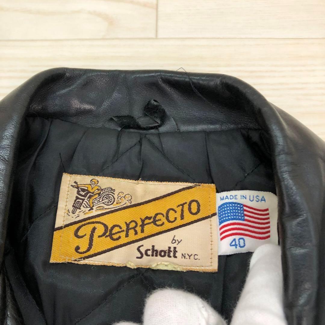 schott ショット ダブルライダースジャケット