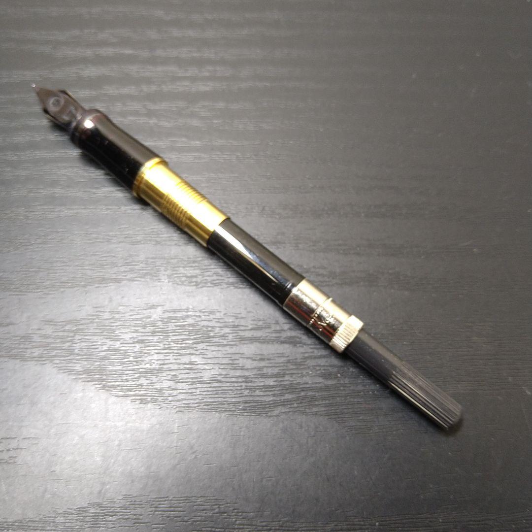 パーカー　デュオフォールド インターナショナル マーブルブルー 18金　ケース付