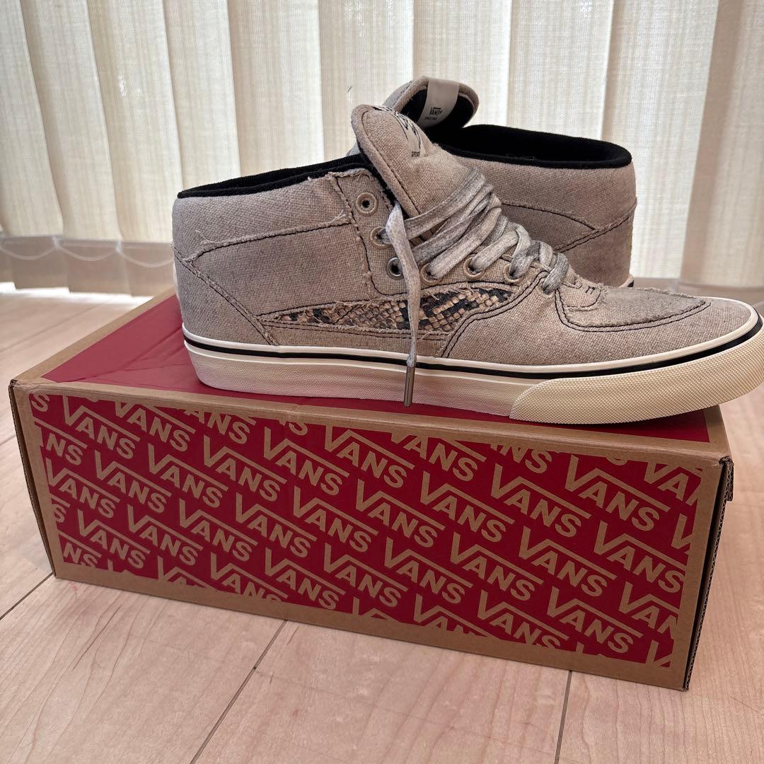 VANS HALF CAB グレー ハイカットスニーカー