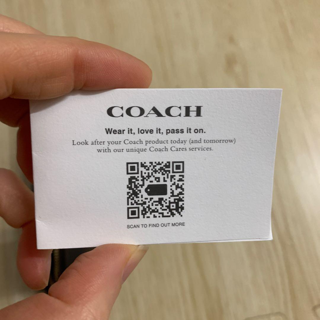 ダークブラウン レザー ペンケース COACH コーチペンケース