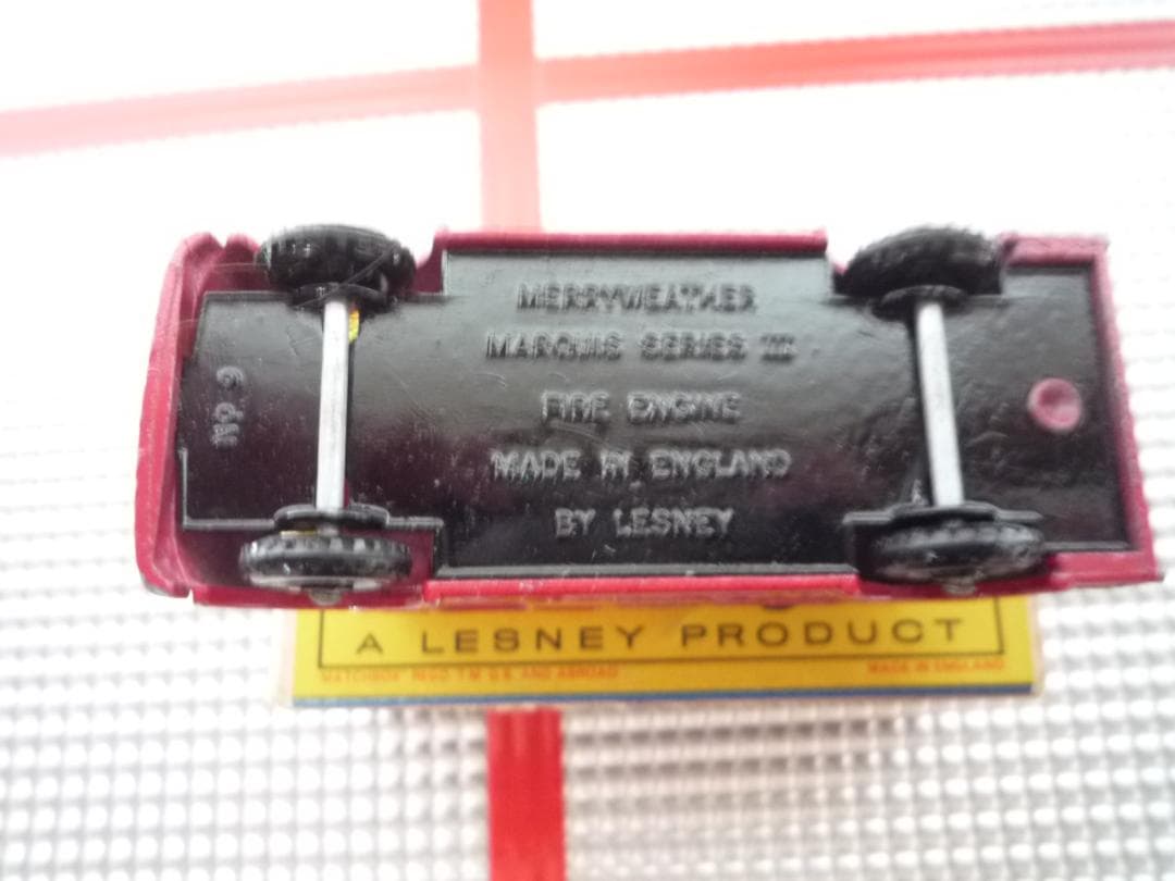 MATCHBOX N°9 FIRE TRUCK 1959