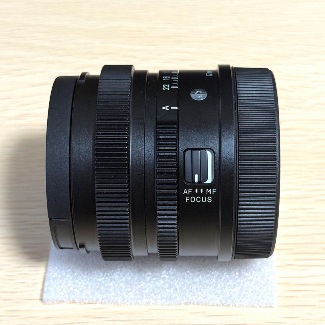 SIGMA 17mm F4 DG DN Contemporary Lマウント