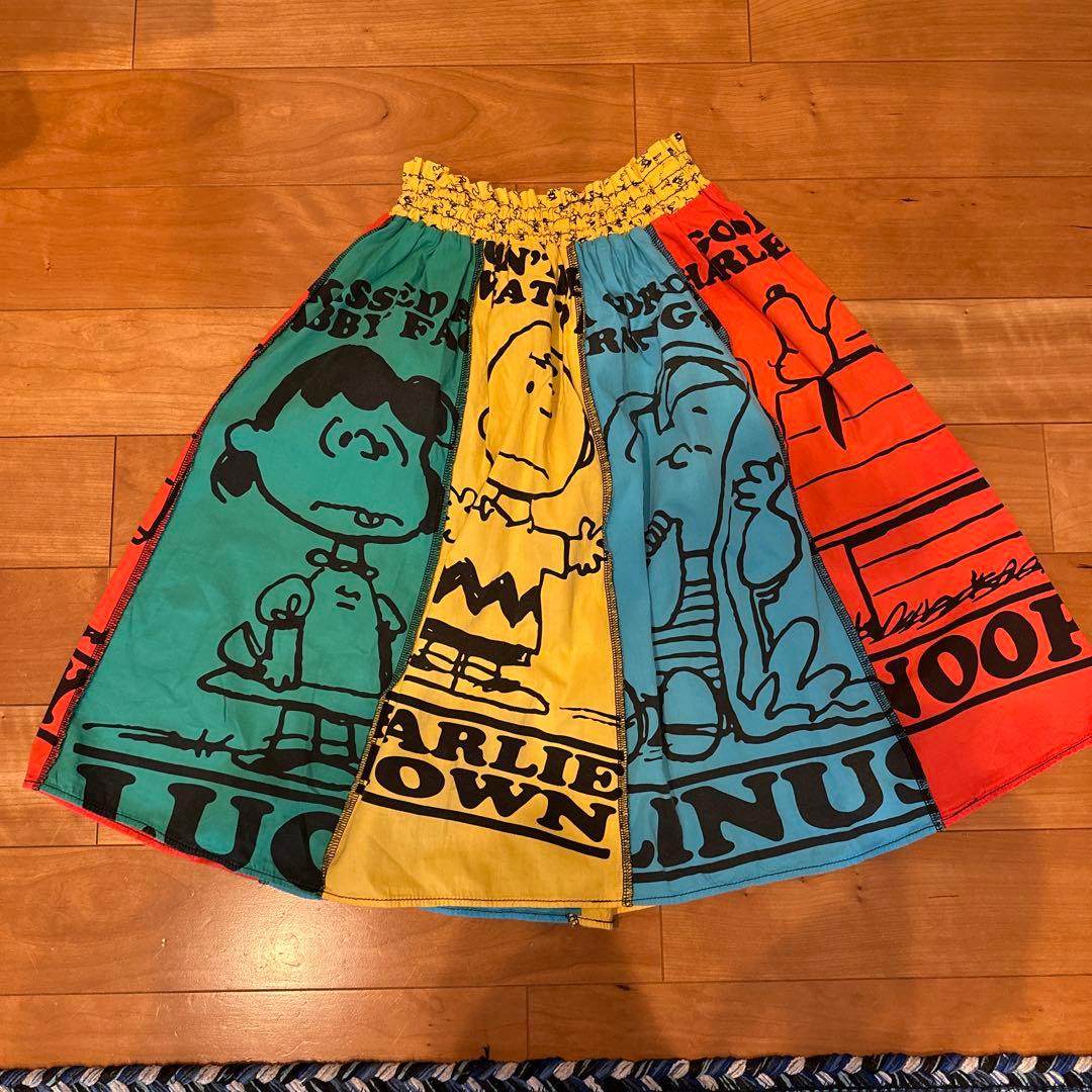 ブーフーウー✖️スヌーピーのスカート