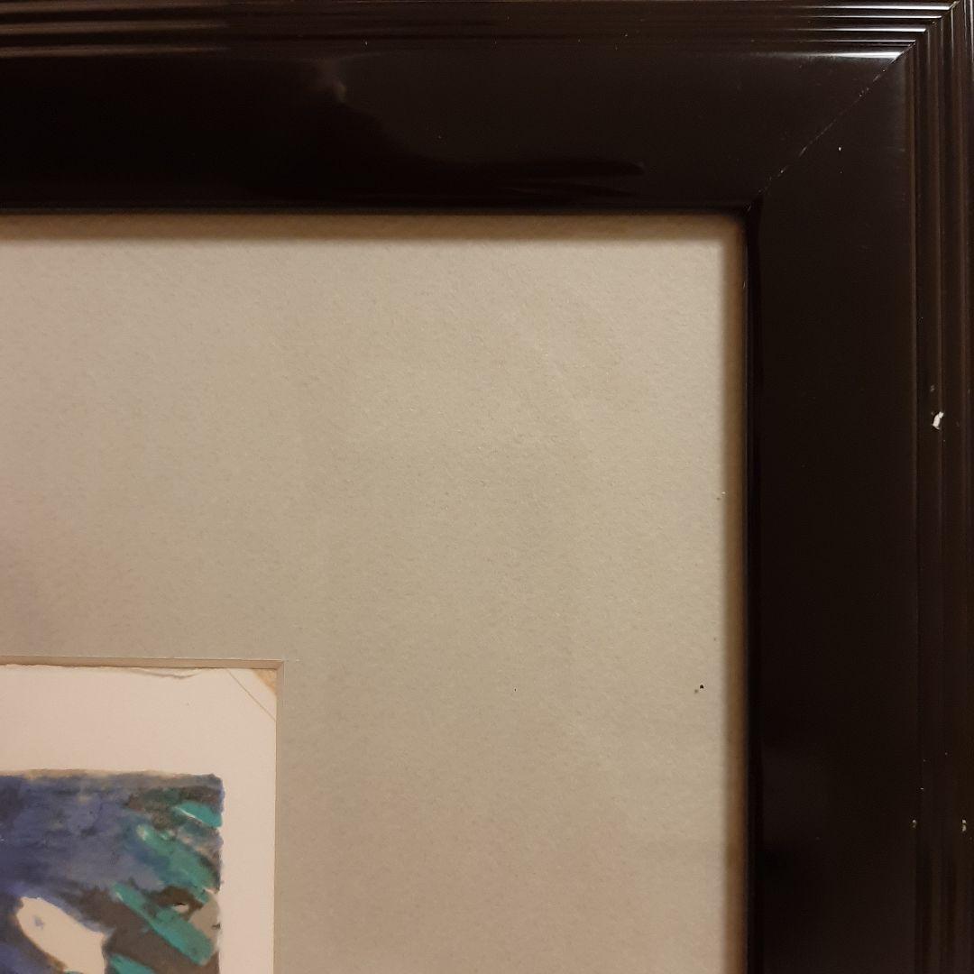 マイケルルー「VIOLINIST AND MODEL」 版画　バイオリン　猫