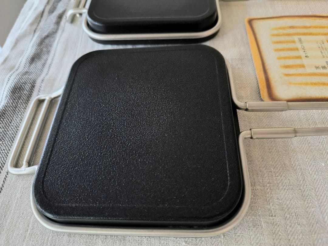 【rito_723です】家事問屋ホットパン／スクエア型ホットサンドメーカー