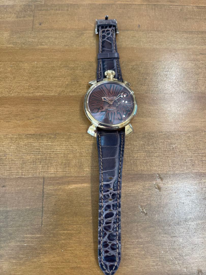 GaGa MILANO ガガミラノ MANUALE46 ゴールド 508501