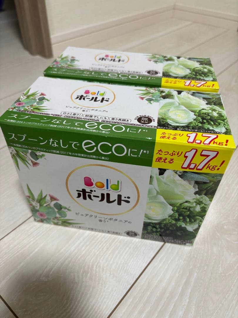 ボールド　洗濯洗剤　ピュアクリーンボタニア