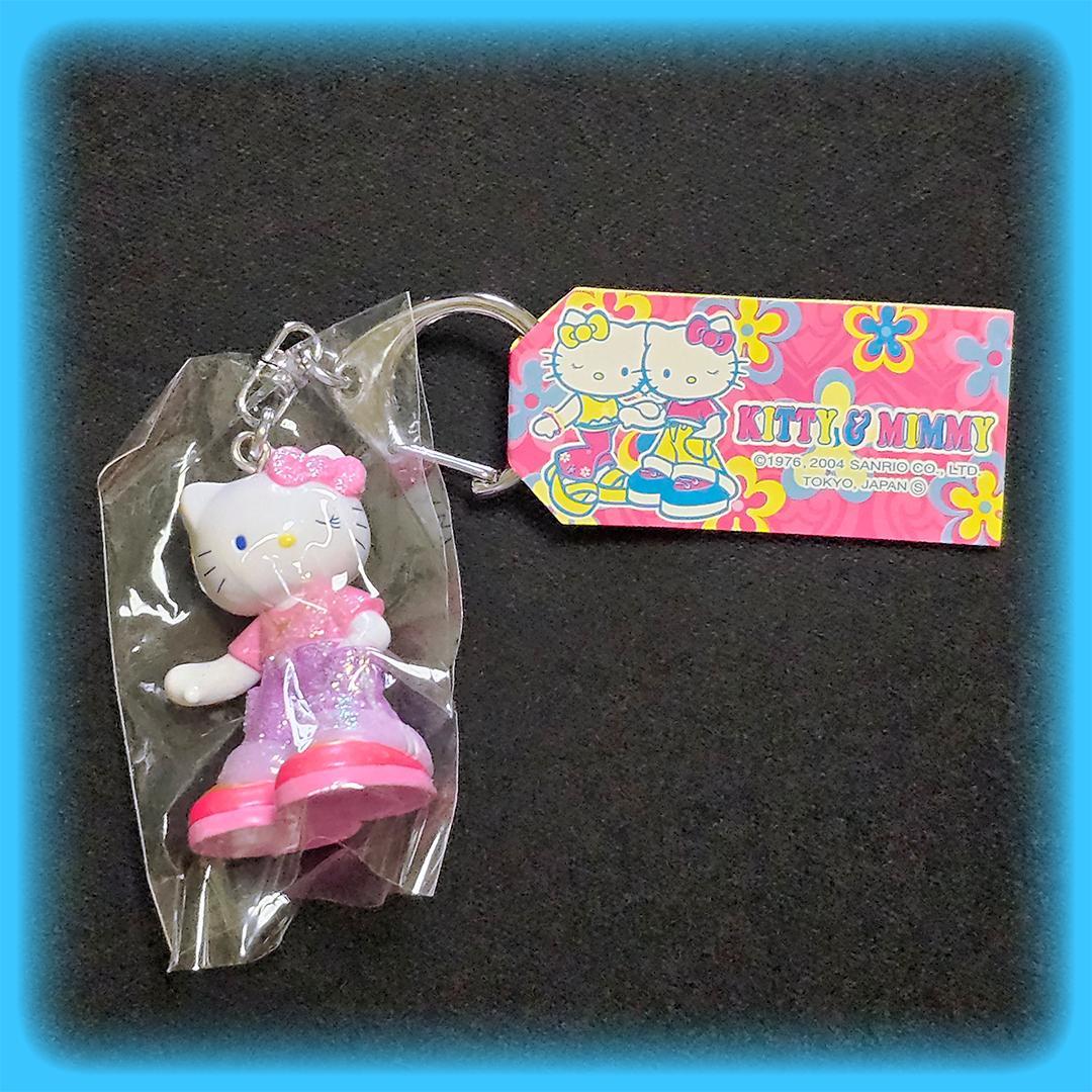 ハ*ー様 【未使用品】 平成レトロ サンリオ ヒップホップ ハローキティ 根付