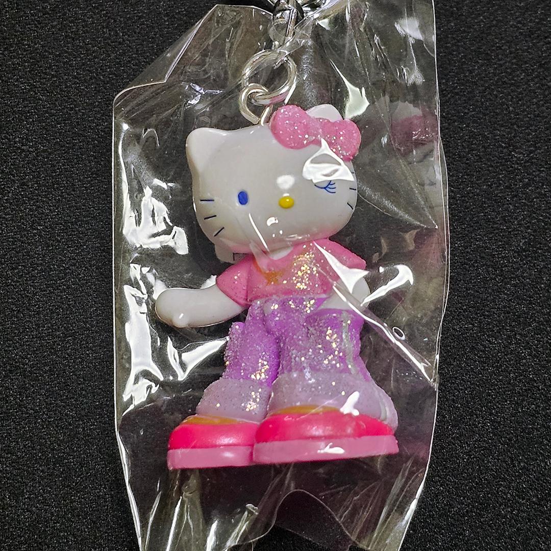ハ*ー様 【未使用品】 平成レトロ サンリオ ヒップホップ ハローキティ 根付