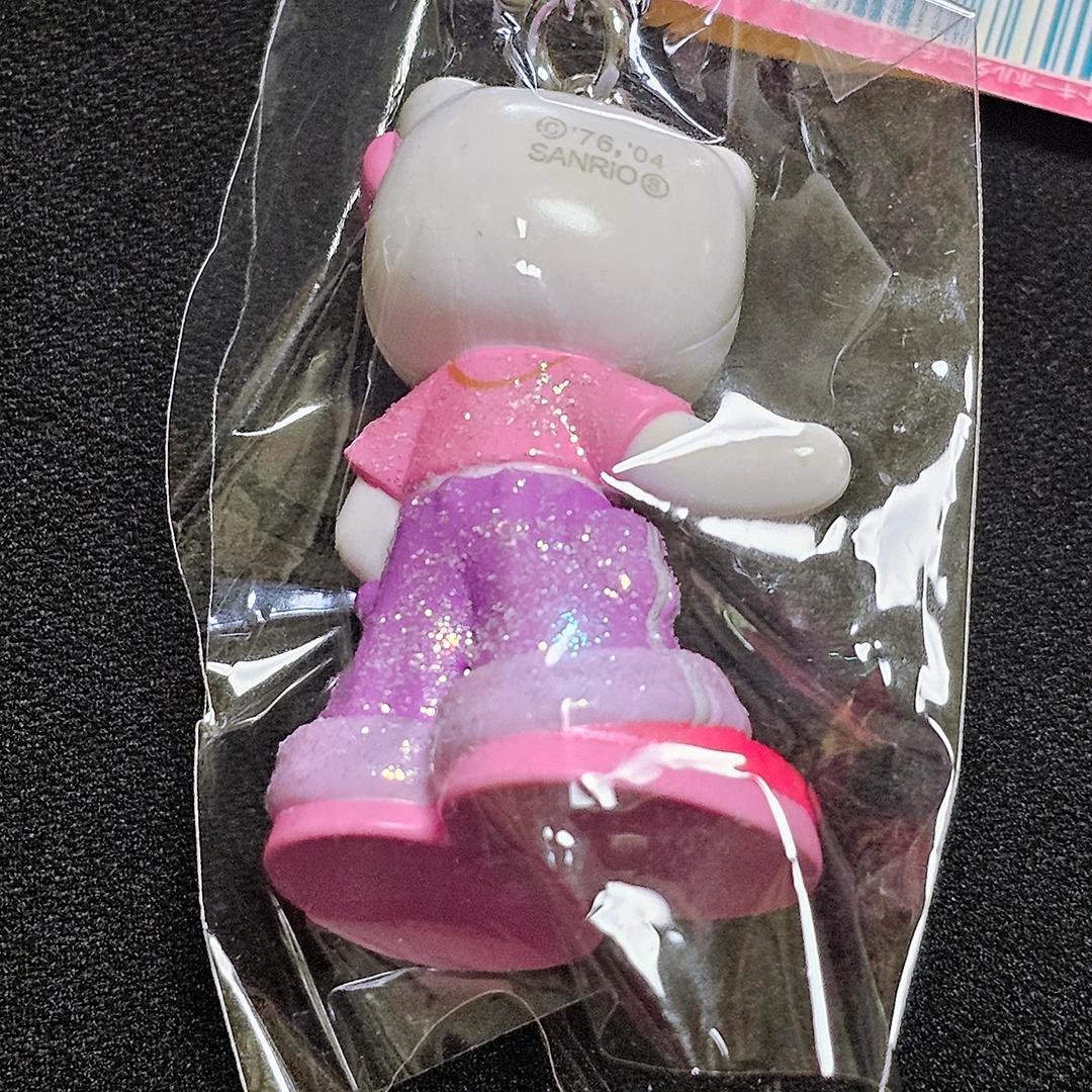 ハ*ー様 【未使用品】 平成レトロ サンリオ ヒップホップ ハローキティ 根付