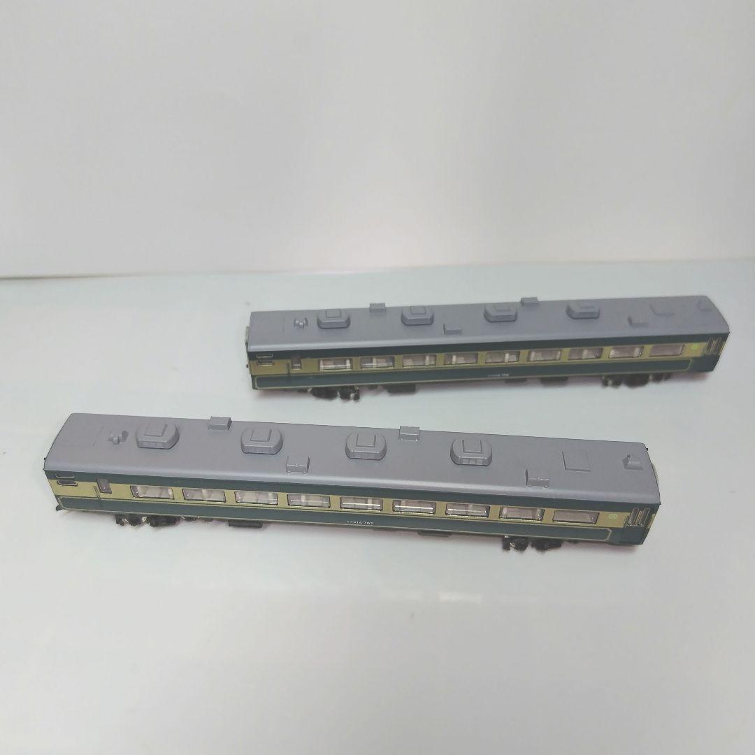 現状品 TOMIX 14系700番台 サロンカーなにわ 旧塗装7両セット