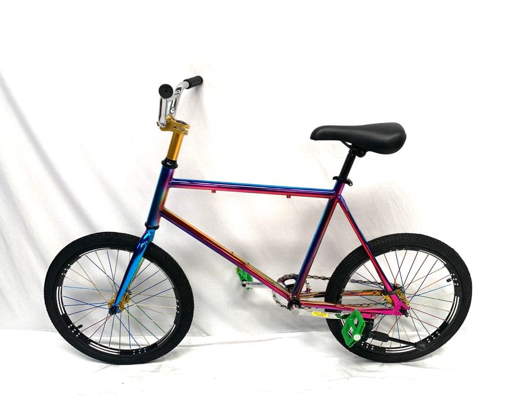 【新品】送料無料 多彩カラーシフト自転車ミニベロ9.3キロ小径車バックブレーキ