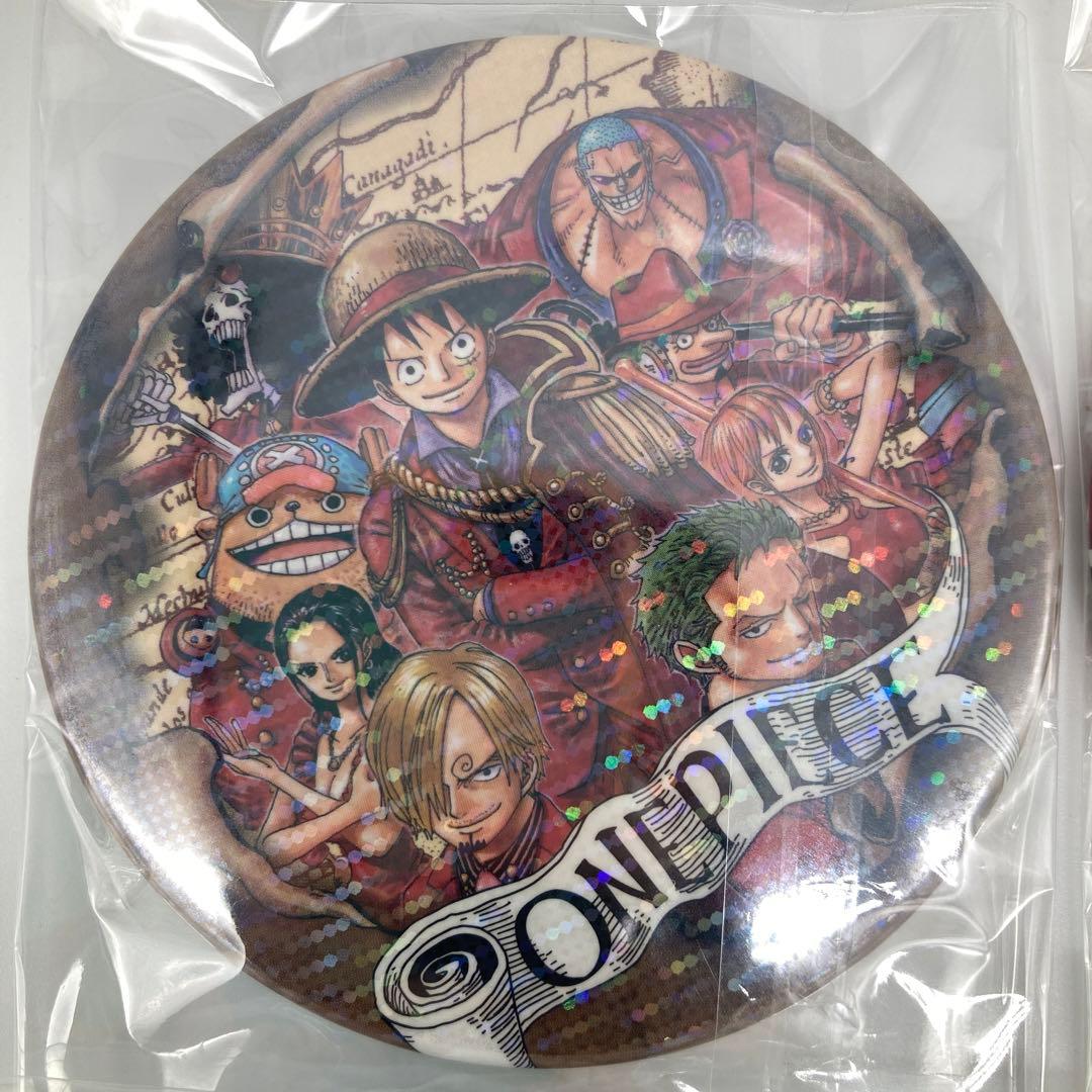 ONE PIECE ワンピース ルフィ 缶バッジ 原作絵　キーホルダー