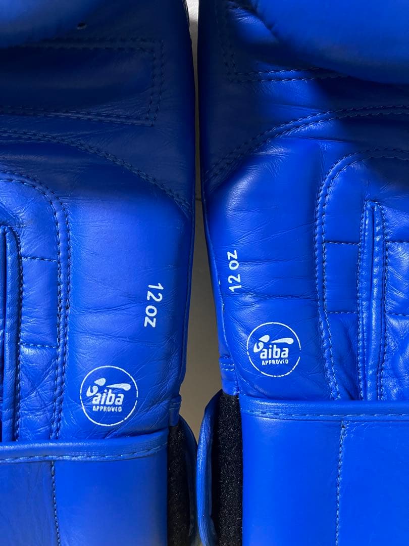 adidas ボクシンググローブ 12oz 青 AIBA公認