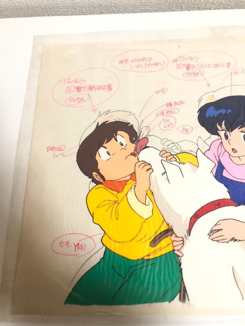 高橋留美子　稀少品　めぞん一刻のアニメセル画 音無響子 惣一朗