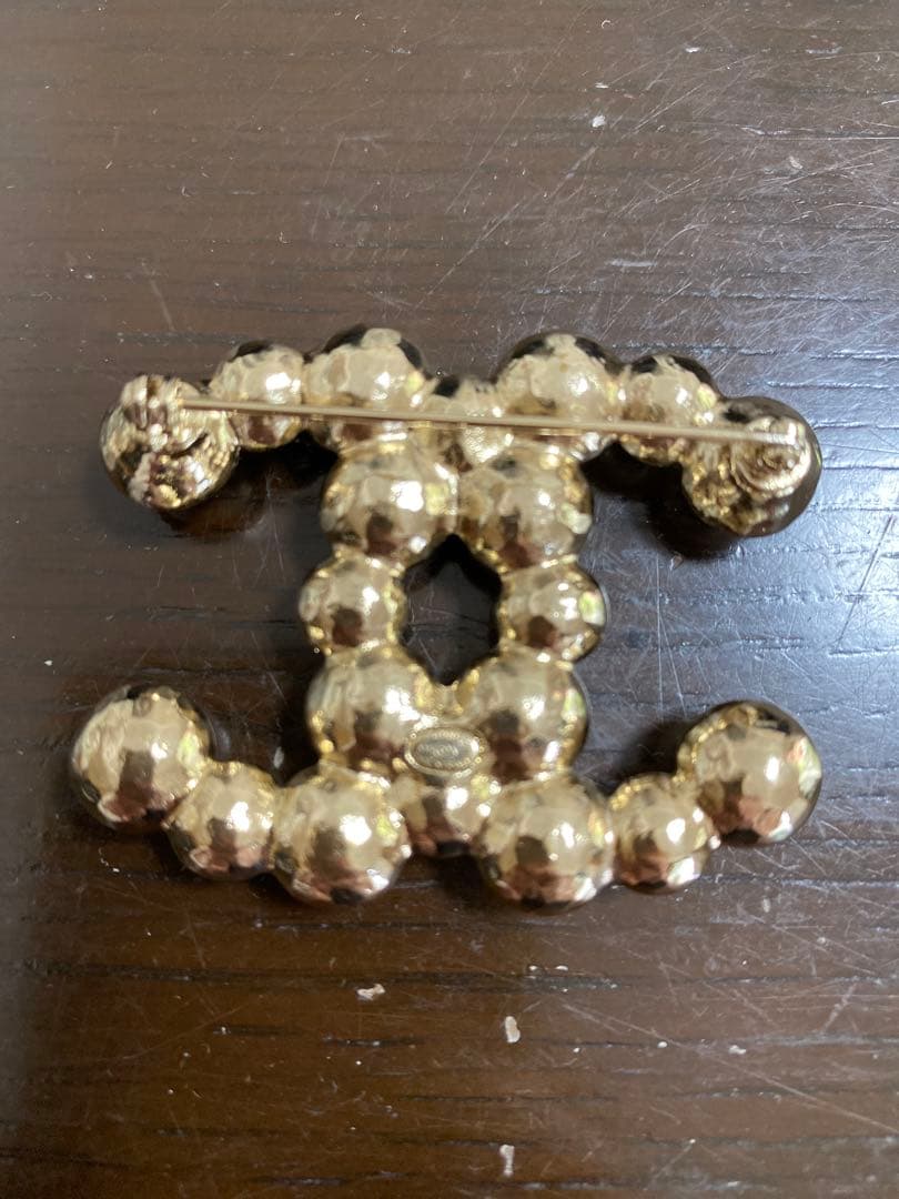 CHANEL シャネル　ブローチ　美品　パール