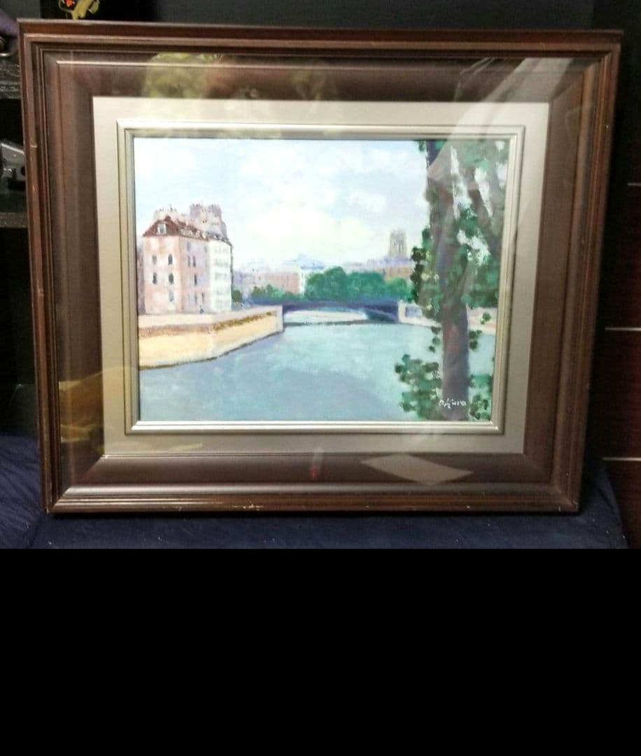 大倉道昌　油彩です