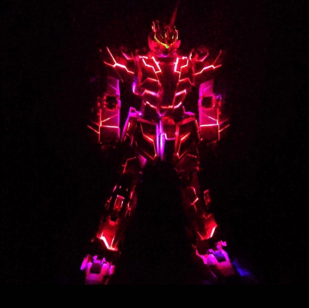 即日発送 PG ユニコーンガンダム LED付き ジャンク クスィー