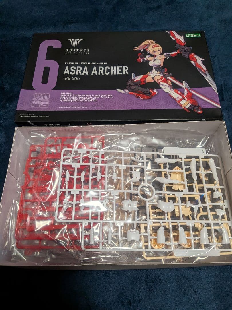 コトブキヤ 朱羅 忍者 朱羅 弓兵 メガミデバイス KP431 KP432