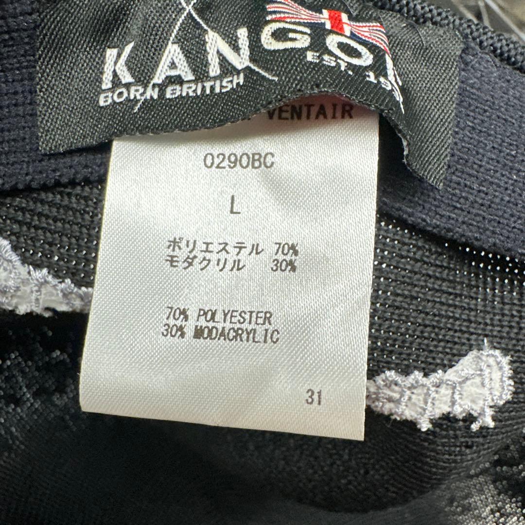 black eye patch kangol ハンチングL 試着のみ未使用品