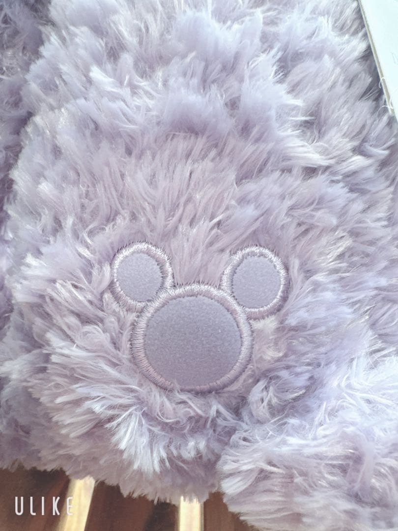 wdw ダッフィー パープル　ディズニーベア　ぬいぐるみ