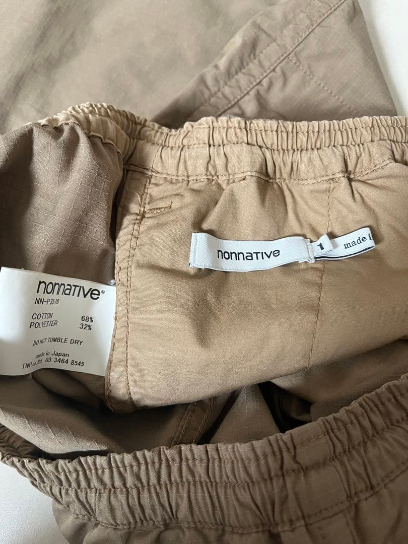 パンツ nonnative EDUCATOR EASY RIB PANTS
