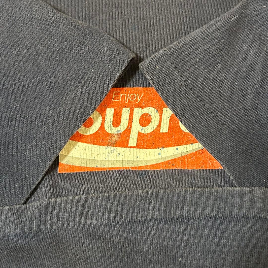 希少 Supreme CocaCola 90s Tシャツ L ネイビー