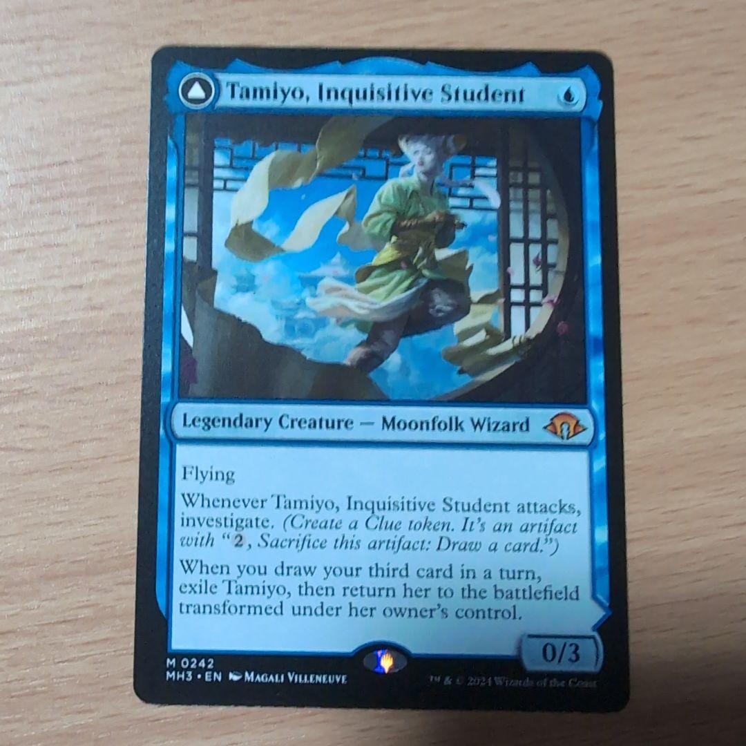 知りたがりの学徒、タミヨウ　英語版　４枚セット