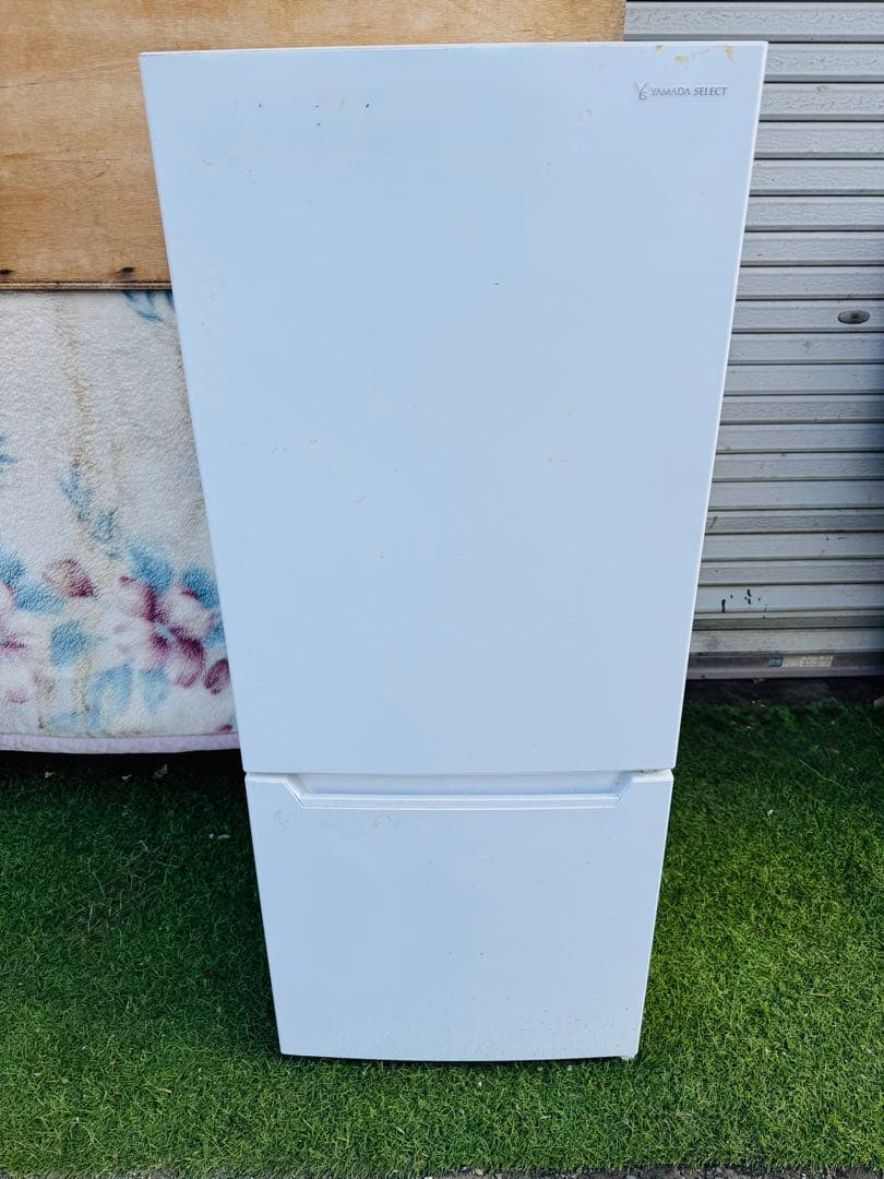 福岡発 YAMADA ヤマダ 2ドア 冷凍冷蔵庫 YRZ-C12H1 2022年