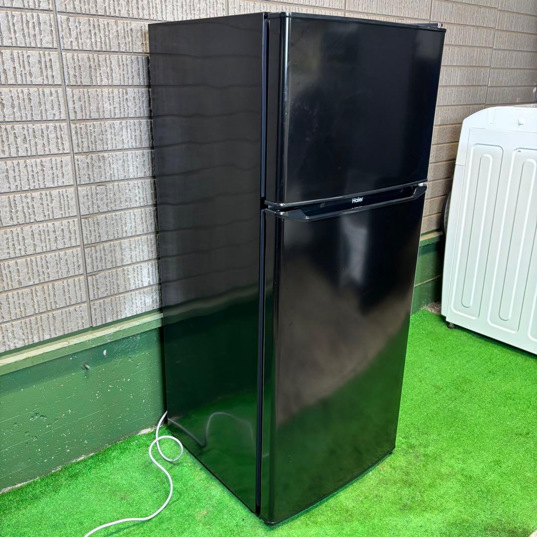 2020年製 118L 冷蔵庫 単身向け ブラック【地域限定配送無料】