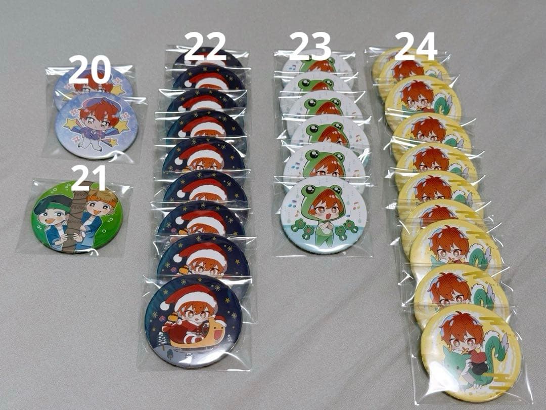 歌い手 めいちゃん 肉チョモランマ 缶バッジ