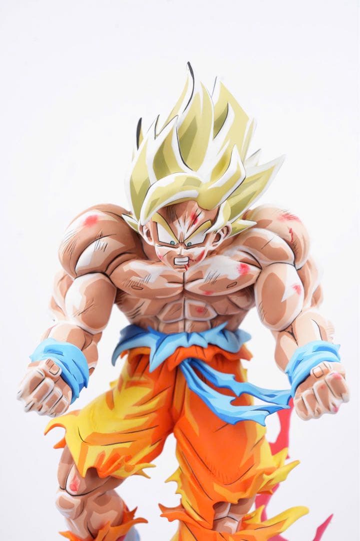 超サイヤ人 孫悟空 二次元彩色ペイント「すべての終わり」ドラゴンボールフィギュア