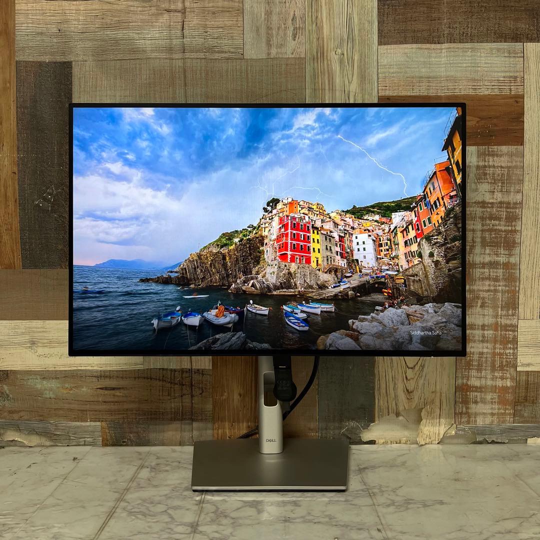即日受渡割❣️全国送料込2年前購入DELL24型ワイド液晶モニターブルーライト軽減