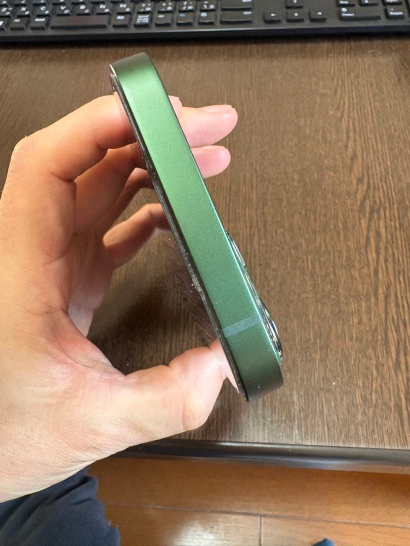 美品！　Apple iPhone 13 グリーン 本体レア色グリーン1/17終了