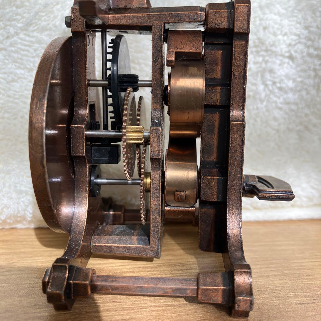 値下げ！　アンティーク型時計風置物　トミー製ギルドクロック　からくり時計