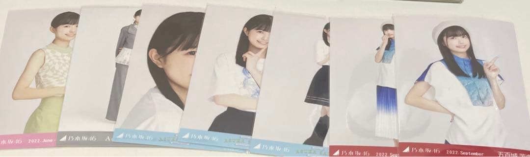 乃木坂46 生写真　5期生　池田瑛紗　菅原咲月　井上和　中西アルノ