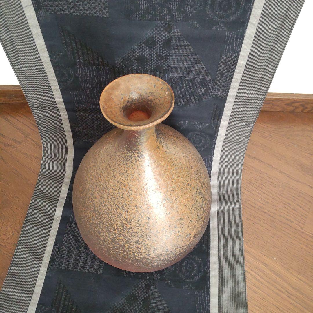 黒備前　尻張花入　18