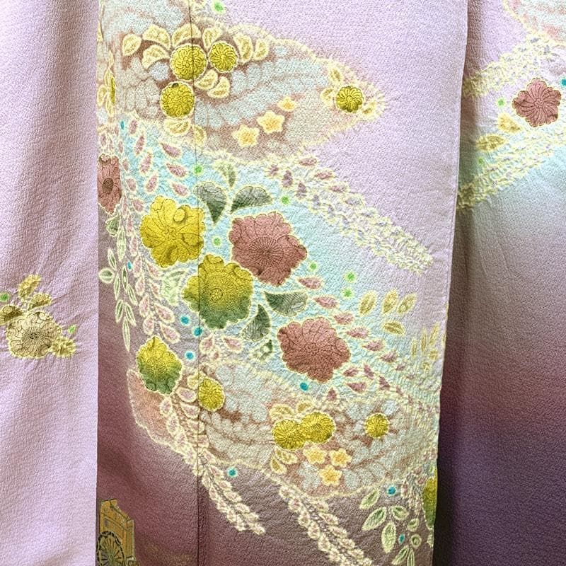 411z28〇TOKI志すい 高身長な方にも 振袖 辻が花絞り染〇美品 成人式