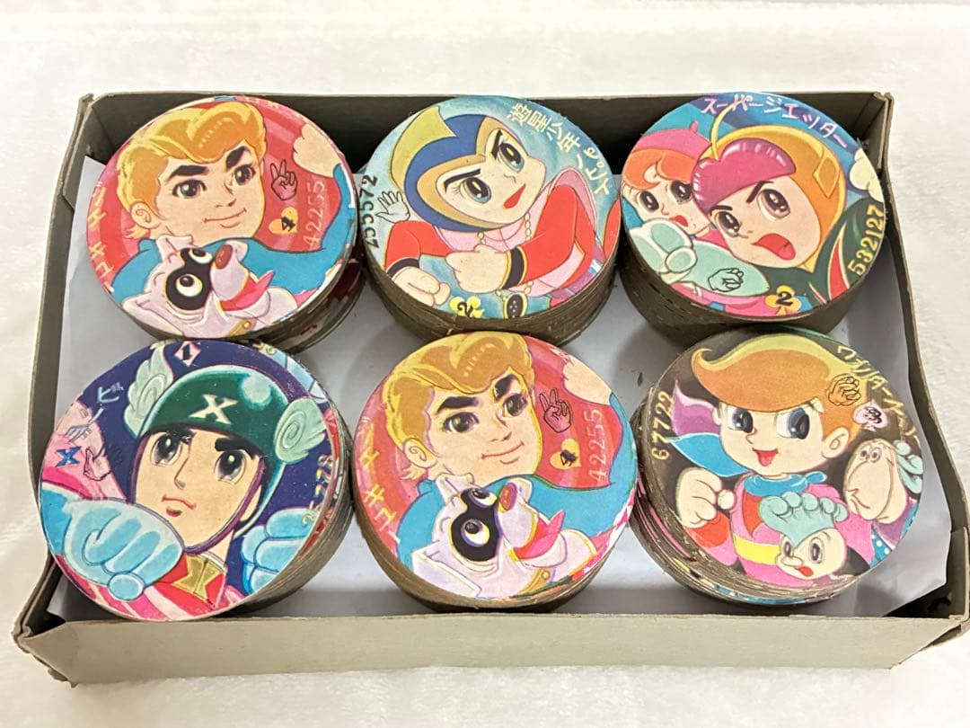 アマダ メンコセット ロボットキャラクター 丸面子　　　 昭和レトロ