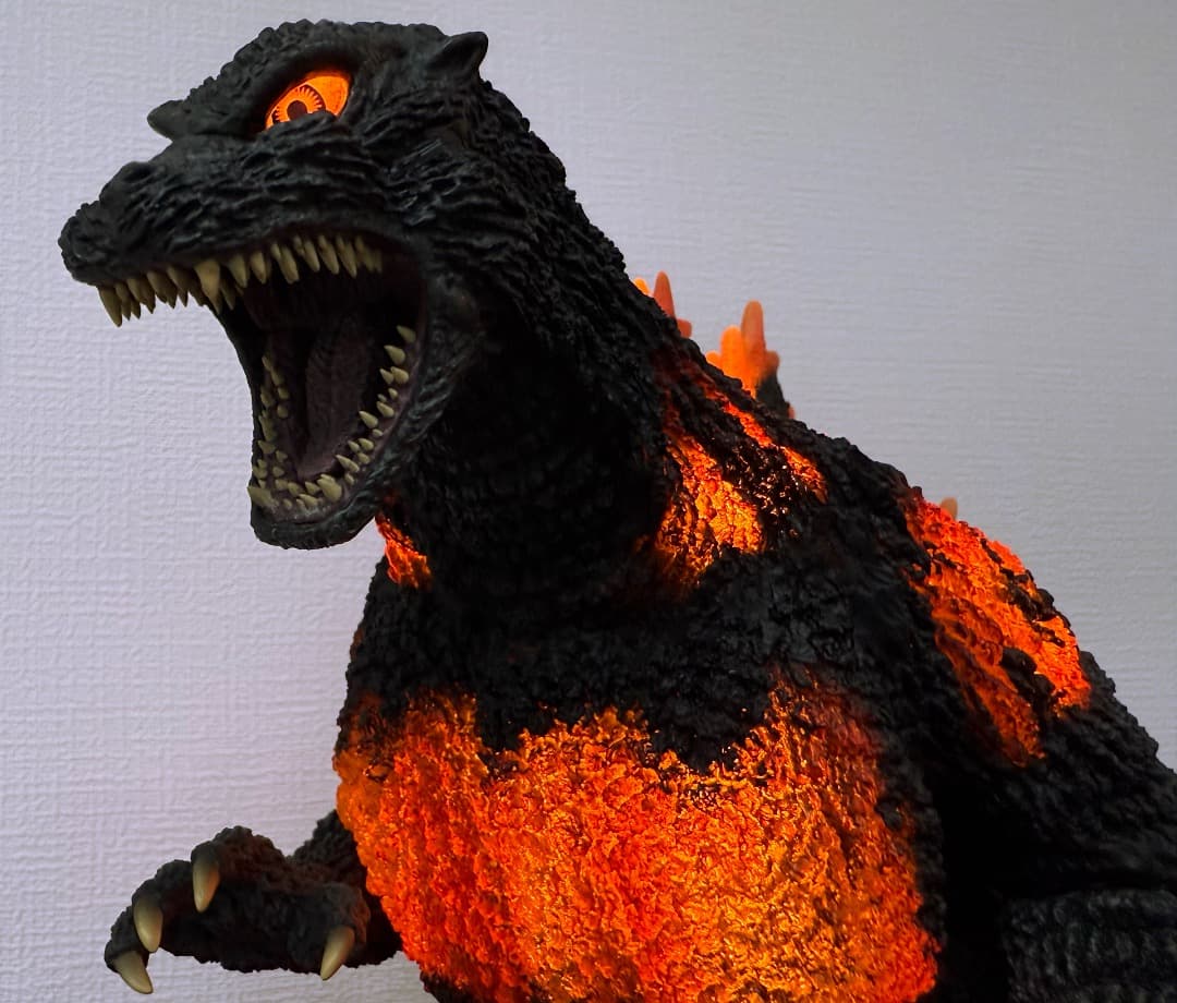黒龍工房 リアルマスターコレクション ゴジラ 1995 バーニングゴジラ