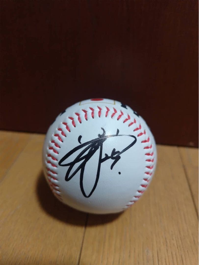 岡本和真 2023年侍ジャパン日本代表 ロゴ入り直筆サインボール