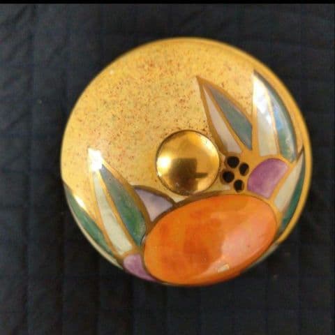 超々レアー、スージークーパー、グロリアラスターの蓋付きポット、約100年前の作製