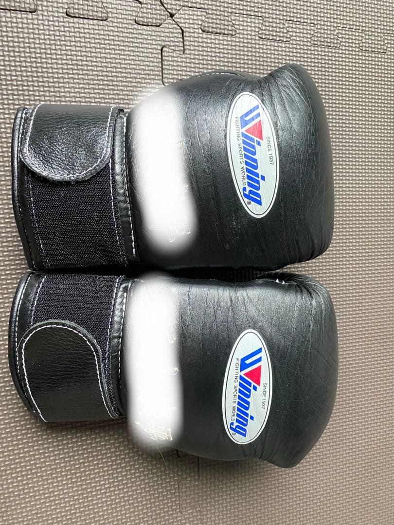 Winning ボクシンググローブ 8oz ブラック