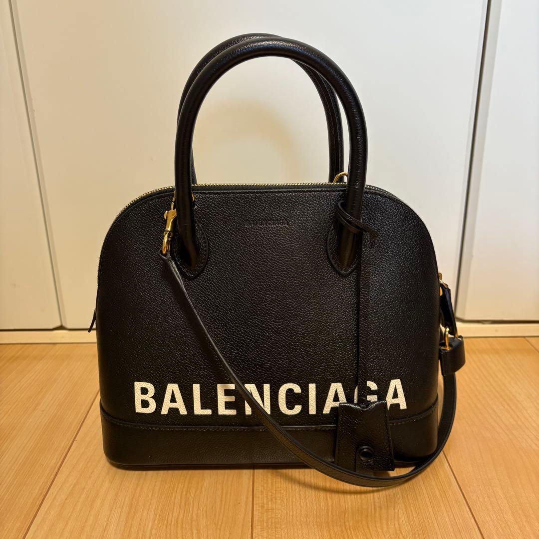 【美品】BALENCIAGA バレンシアガ Ville ヴィル ショルダーバッグ