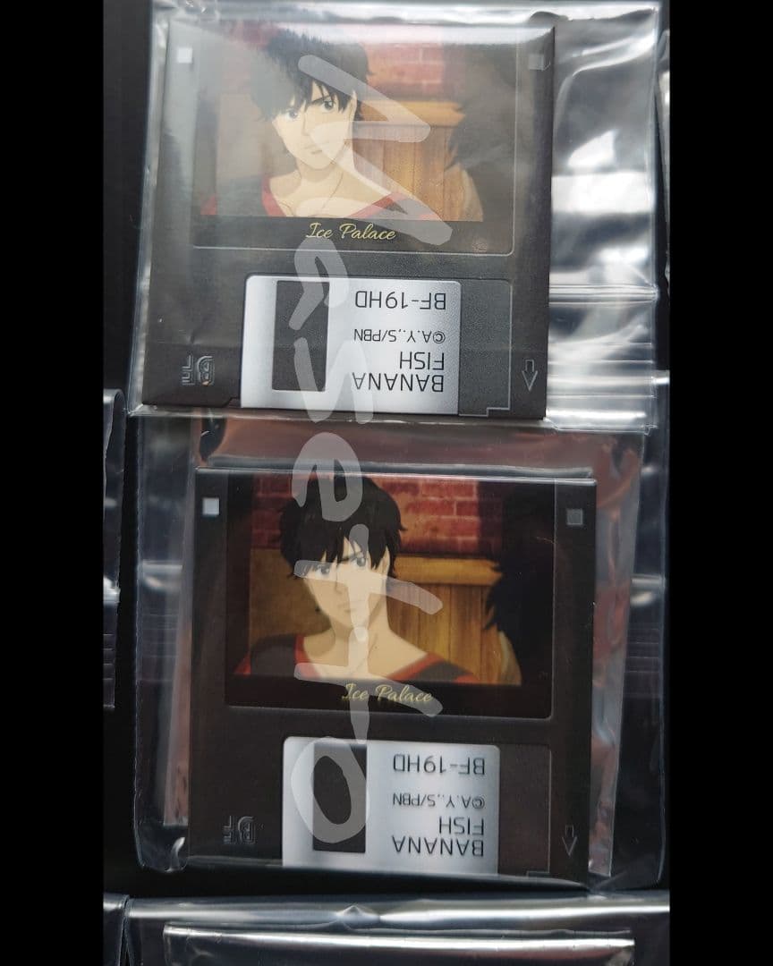 【稀少品】バナナフィッシュ フロッピー風缶バッジ vol.4 コンプリート