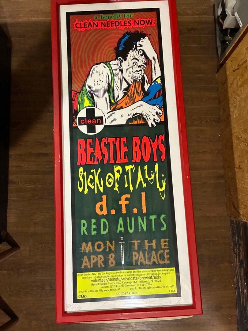 TAZ シルクスクリーンポスター BEASTIE BOYS