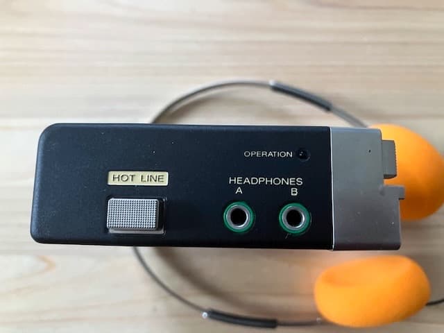 超希少美品 高音質 整備済完全動作品 SONY WM-3 新品のヘッドホン付