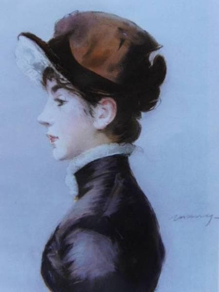 エドゥアール・マネ、「PORTRAIT DE MADEMOISELLLE」