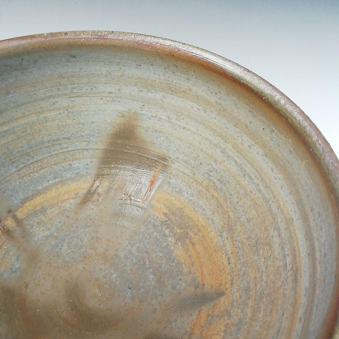 Ｔ６６０　茶碗　『備前焼』『泰山窯 造』　共箱　抹茶碗　茶道具